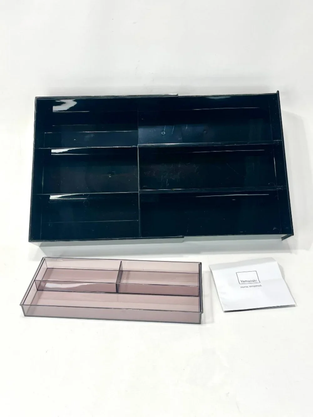 NIB YAMAZAKI HOME Expandable Cutlery Drawer Organizer TOWER SERIES Utensils